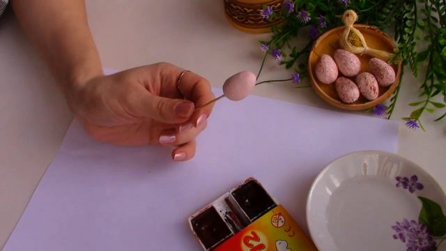 Пасхальный декор своими руками | Перепелиные яйца | Птичка смотреть онлайн