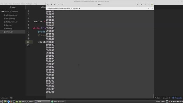 Python tutorial #12: While Loop in Python смотреть онлайн