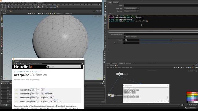 VEX in Houdini PART 9 Custom functions, neighbour, nearpoint functions смотреть онлайн
