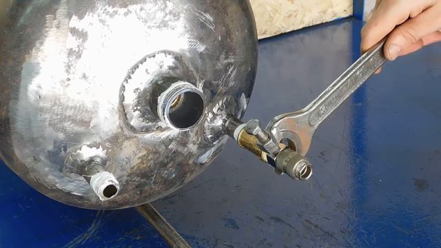 МИНИ мойка для автомобиля из газового баллона! смотреть онлайн