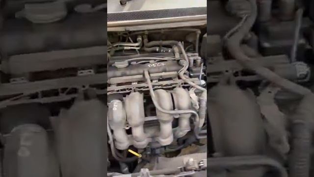 Проверка ДВС 1.6л 115лс (HXDA) на Ford Focus 2 перед снятием в Европе. смотреть онлайн