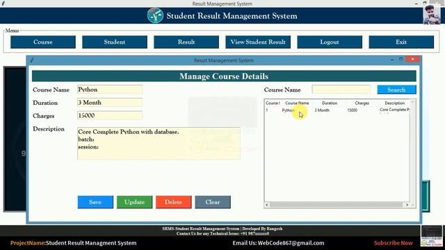 ???How to Create Student Result Management System with Database in Python | Zero to Hero Course ??? смотреть онлайн