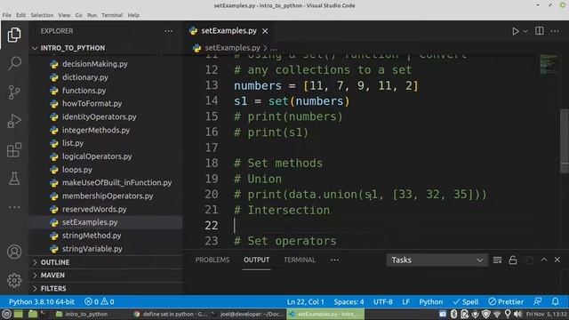 Become Proficient In Python Programming JT Devs | Set in python 2022 смотреть онлайн