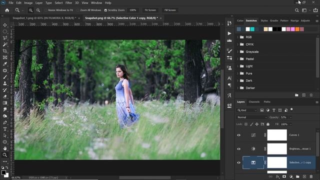 How to Color Grade Your Video in Filmora X смотреть онлайн