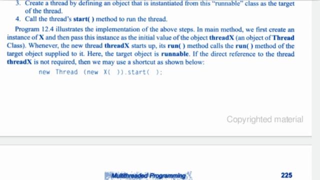 Implementing the Runnable Interface in multithreading java | Java balaguruswamy audiobook смотреть онлайн