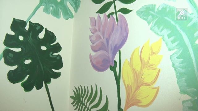 Вместо серых стен попугаи и фламинго. Белоозерцы участвуют в конкурсе «Лучший подъезд Подмосковья» смотреть онлайн