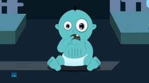 Three Zombie Babies, Spooky Cartoon And Halloween Songs For Kids