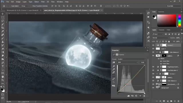 Lost Moon Photoshop Beginner Manipulation Tutorial | Creative Innovation смотреть онлайн