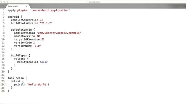 Gradle Build Scripts смотреть онлайн