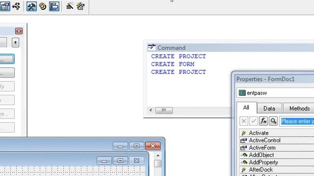 Visual Fox Pro 9.0 Tutorial - How to make password login form смотреть онлайн