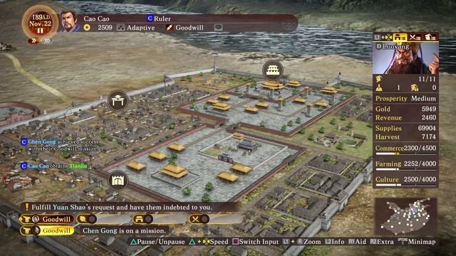 Romance of the three kingdoms XIII PS4 Hero Mode 2nd Hour of Gameplay смотреть онлайн
