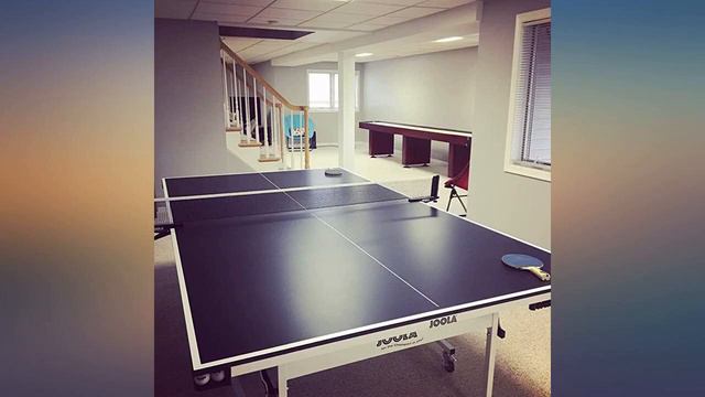 JOOLA Rally TL - Professional MDF Indoor Table Tennis Table w// Quick Clamp Ping Pong Net смотреть онлайн