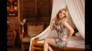 Необычная фотосессия для девушки. Фотосъемка с настоящим песком. Идеи как фотографировать девушек.