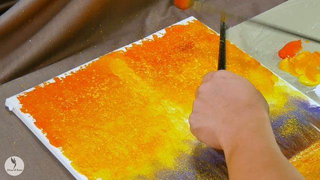 How to Draw Autumn Trees / Acrylic Painting TUTORIAL 2023 / Draw At Home #4k смотреть онлайн