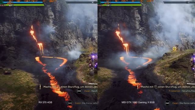 Anthem MSI GTX 1660 Gaming X 6GB vs RX 570 смотреть онлайн