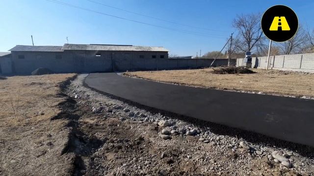 Асфальтирование территории в 2 слоя | Толщина 10 см | Асфальт PRO смотреть онлайн