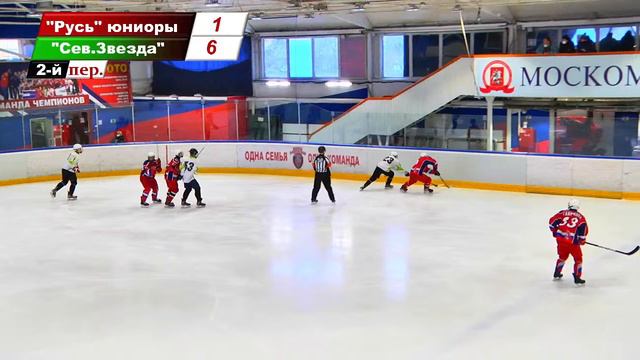 О.п.М. Юниоры. "Русь" : "Северная звезда" - 1:9 (1:5, 0:4, 0:0). смотреть онлайн