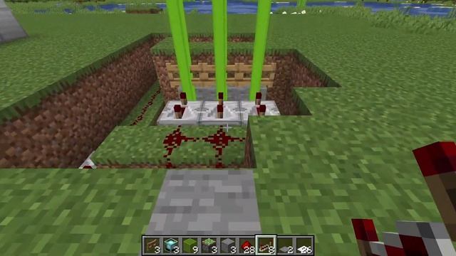 КАК СДЕЛАТЬ ЛАЗЕРНУЮ ДВЕРЬ В МАЙНКРАФТ | Дверь Лазер Minecraft смотреть онлайн