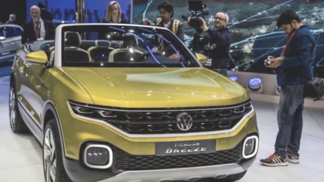 Volkswagen T-Cross Breeze VW Polo SUV convertible Cabriolet concept REVIEW смотреть онлайн
