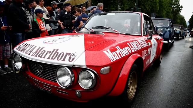 Fiat Lancia Alfa Romeo Tribute Parade at Parco Valentino смотреть онлайн