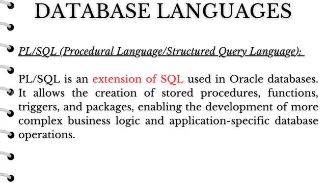 Database Languages || SQL, PL/SQL, T-SQL, NoSQL, ORM Frameworks ||DBMS || Learn Everyday смотреть онлайн