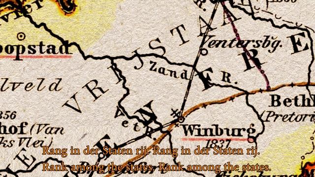 Volkslied Van De Oranje-Vrijstaat / National Anthem Of The Orange Free State