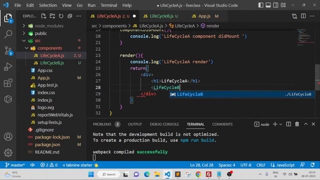 ReactJS : Lifecycle Method and React HTTP Request смотреть онлайн