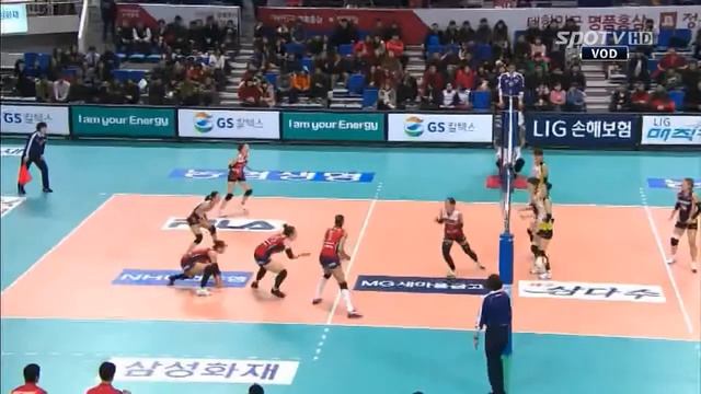 KGC (2) - Hyundai Hillstate (3) Highlights / Yeliz Basa 40 Points