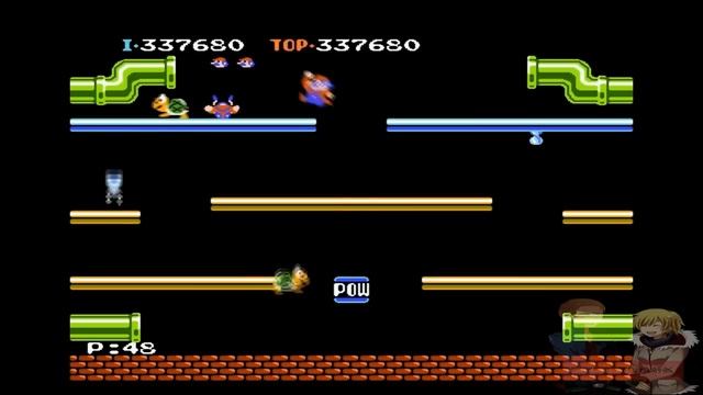 Mario Bros Nes 1983 (All the Levels) [ HD ] смотреть онлайн