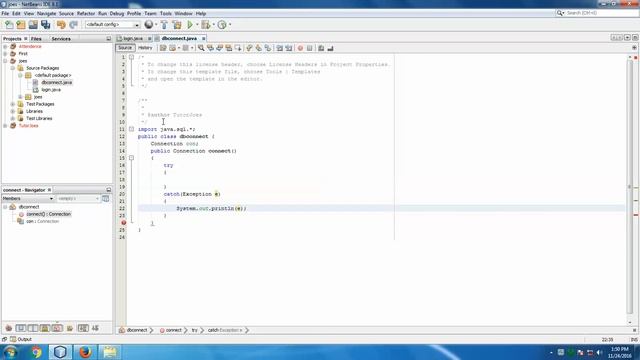 How To Create And Connect DateBase By Java and MySql In Tamil смотреть онлайн