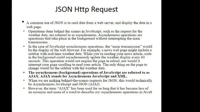 Json lect 4 смотреть онлайн