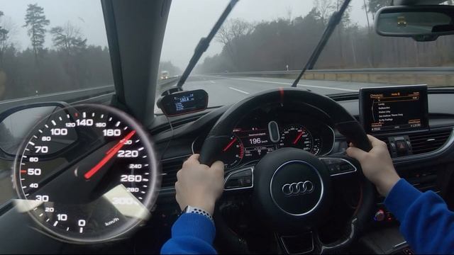 Audi A7 (C7) 3.0 TDI (272HP) | 0-200km/h | ACCELERATION | CarPerformance Media