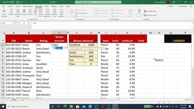 Lambda In Excel Or Lambda Function In Microsoft Excel- How To Get Lambda Function In Excel смотреть онлайн