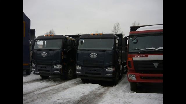 Самосвал FAW 8х4 CA3312P г/п 30т V=25м3 / dump truck смотреть онлайн