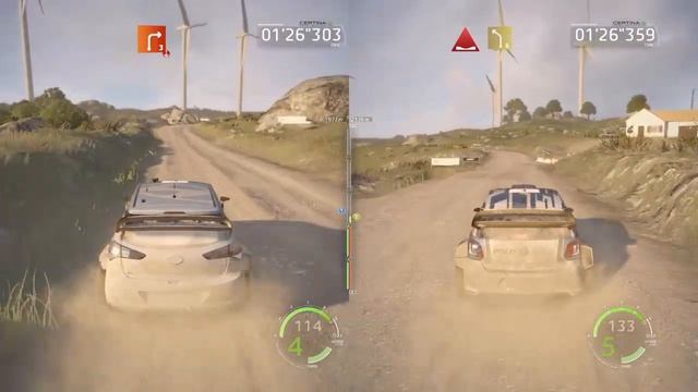 WRC 6 FIA World Rally Championship PS4 Split Screen смотреть онлайн