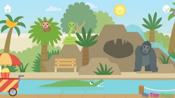 Sago Mini Camping, Pet Zoo & Dinosaurs - Sago Mini World App Games