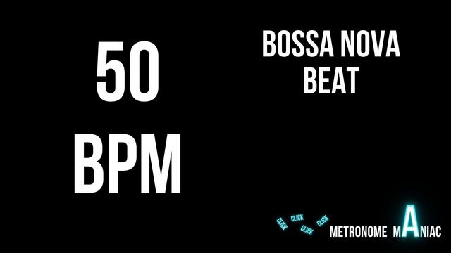 Drum loop - Bossa nova - 50 BPM смотреть онлайн