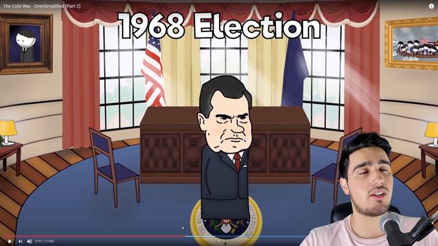 Naughty Nixon... Mexican Guy Reacts to OverSimplified Cold War Part 2 смотреть онлайн