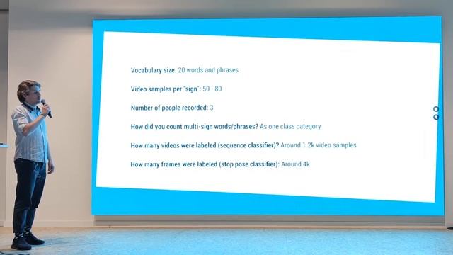 Deep Learning for Sign Language translation - project by Tomasz Iżycki at DSR смотреть онлайн