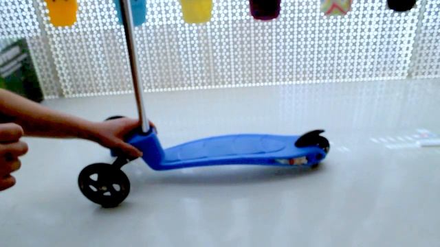 Самокат Atemi ASTR16-1 синий смотреть онлайн