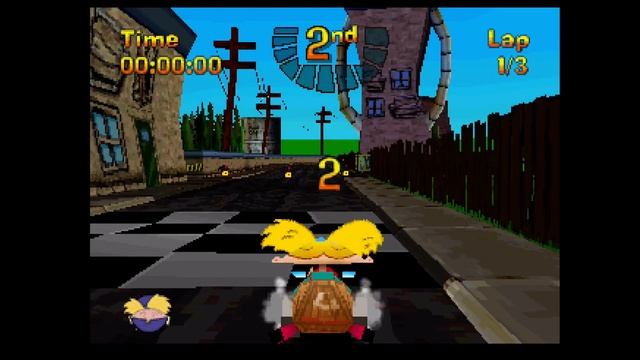 Nicktoons Racing (PS1) 100% - Longplay смотреть онлайн