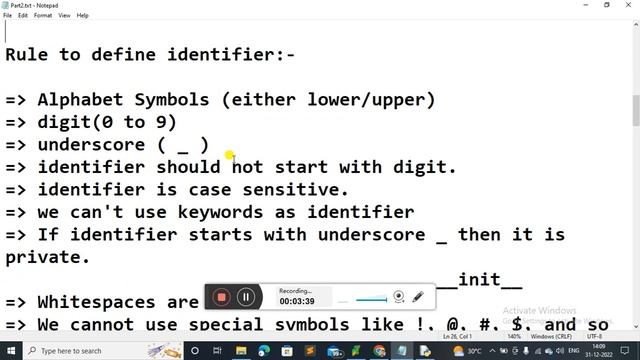 Keywords in Python | Python Identifier in HINDI #PYTHON #PythonCoder #hyderabad #india смотреть онлайн