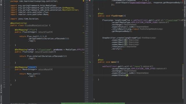 Build the simple Non Blocking API - Mono - Build Reactive API Using Spring Boot/Spring WebFlux смотреть онлайн