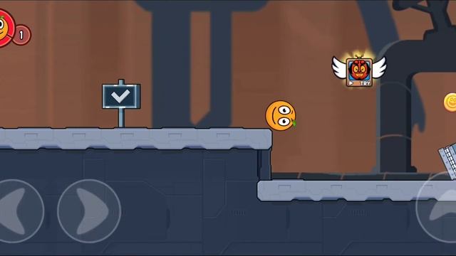 "LASER TRAPPING ORANGE BALL" Bounce Ball 6 - Jump Ball Hero Adventure смотреть онлайн