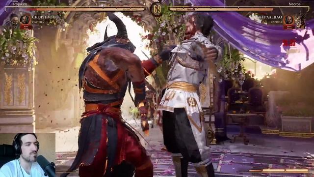 Я СГОРЕЛ ИЗ-ЗА СКОРПИОНА В МОРТАЛ КОМБАТ 1 смотреть онлайн