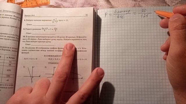 ОГЭ-2023 по математике, 6 Вариант, Лысенко, Алгебра, задачи №6-14 смотреть онлайн