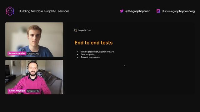 Building testable GraphQL services | Bruno and Julian смотреть онлайн