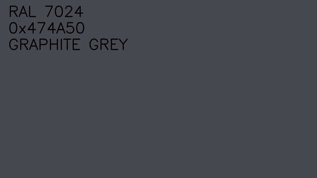 RAL 7024