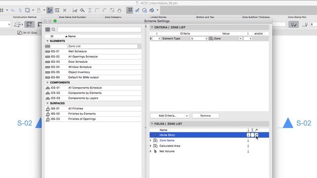 Zone Lists - ARCHICAD Training Series 3 - 39/84 смотреть онлайн