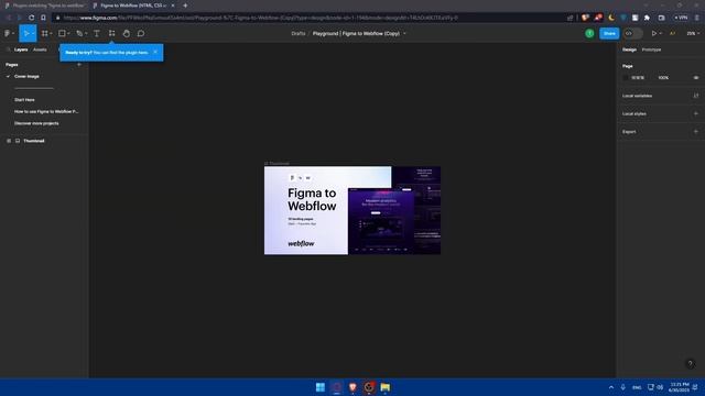 How To Use Figma To Webflow Plugin 2023! (Full Tutorial) смотреть онлайн